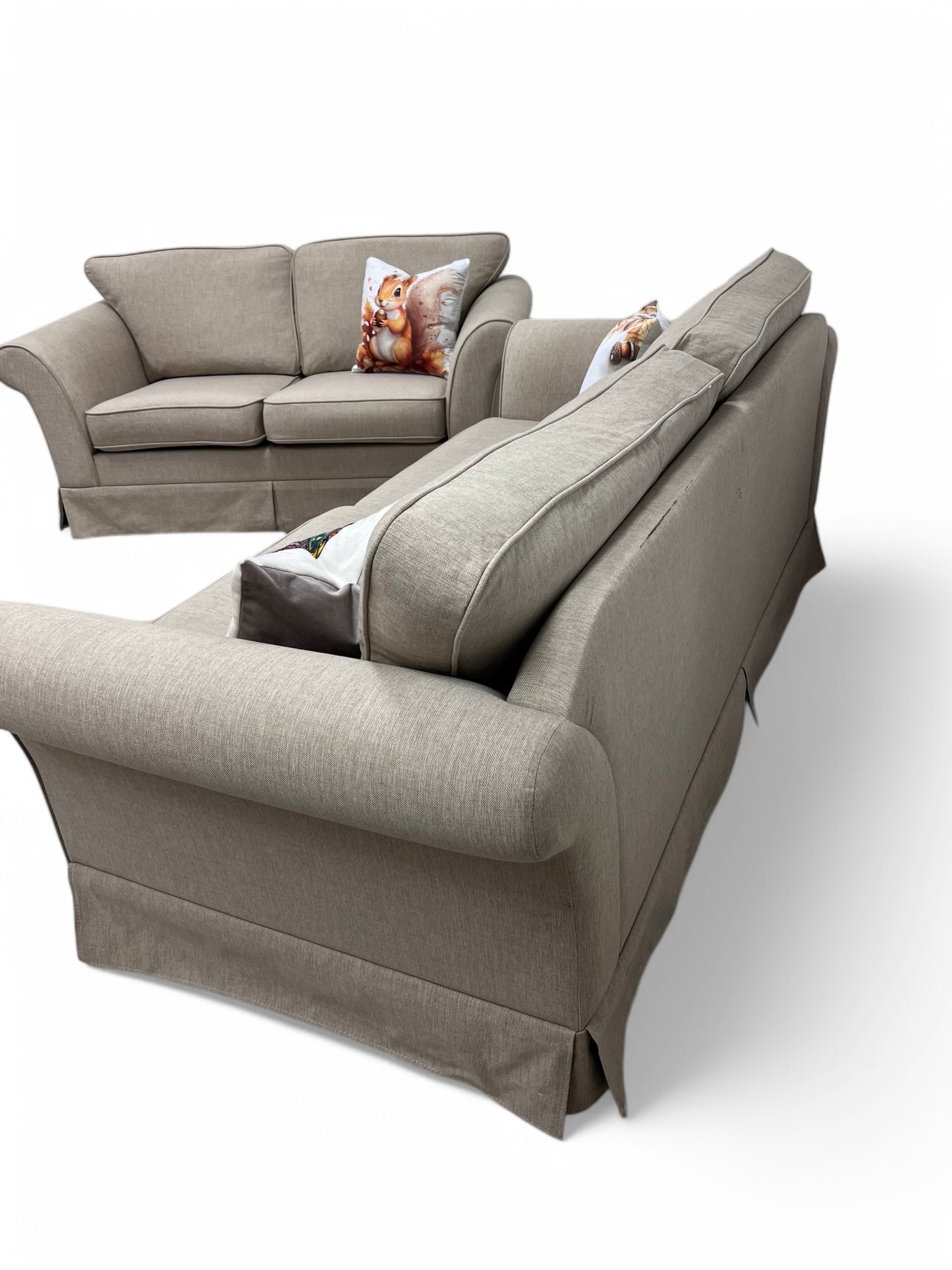 Strøken Bohus 3 og 2 seter design sofaer