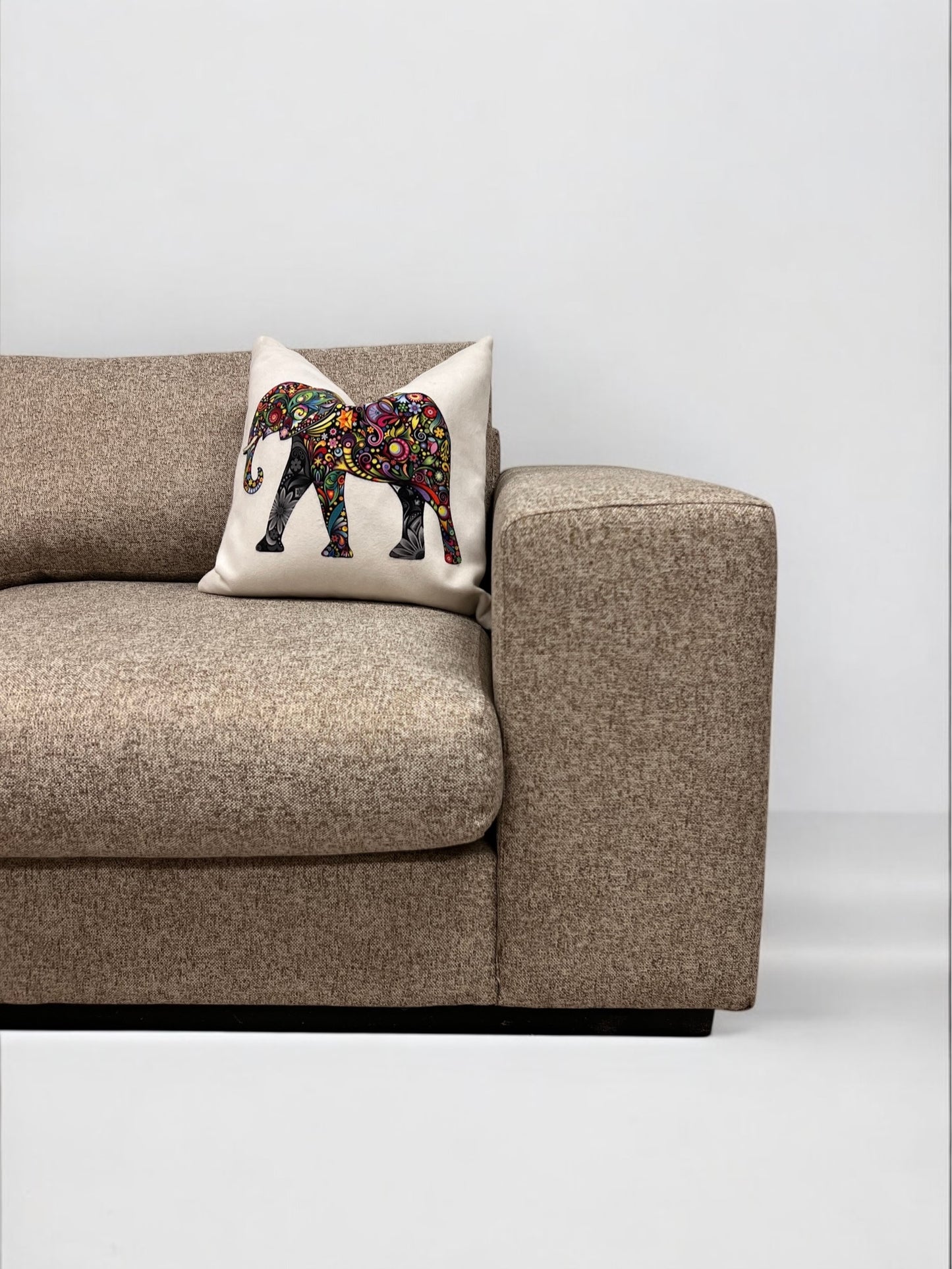 Nyomtrukket nydelig Bolia Sepia design hjørnesofa