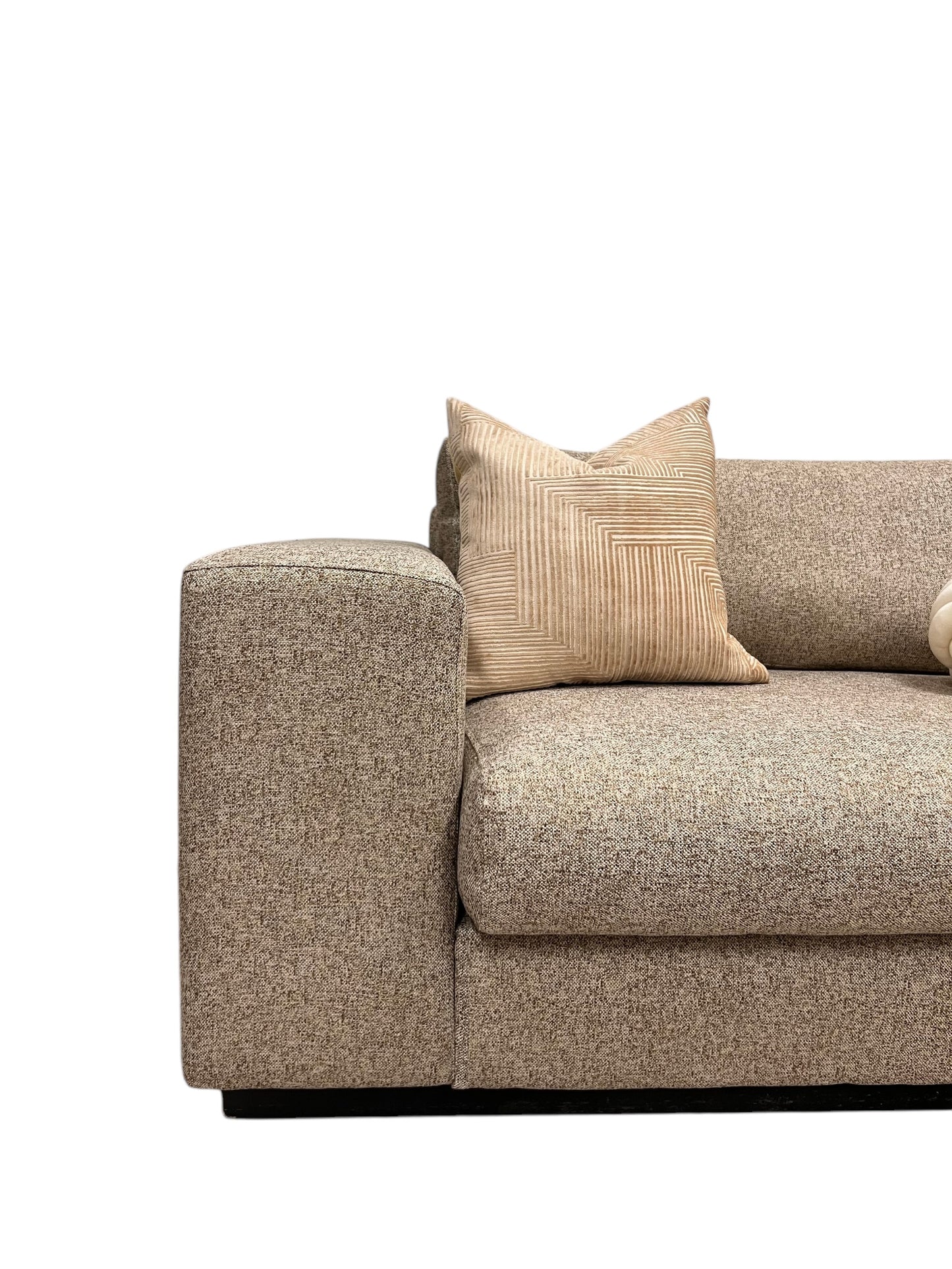 Nyomtrukket nydelig Bolia Sepia design hjørnesofa