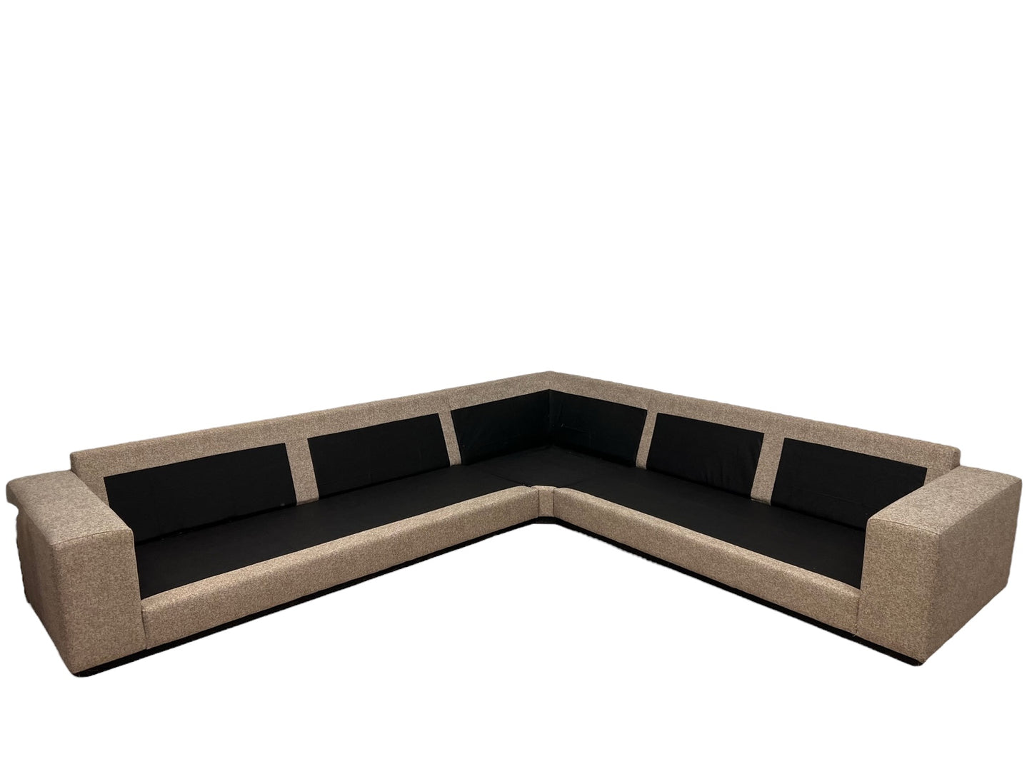 Nyomtrukket nydelig Bolia Sepia design hjørnesofa