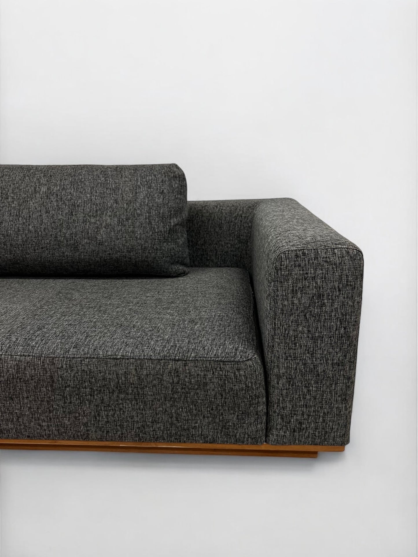 Nyrenset Bolia Element design hjørnesofa mørkgrå
