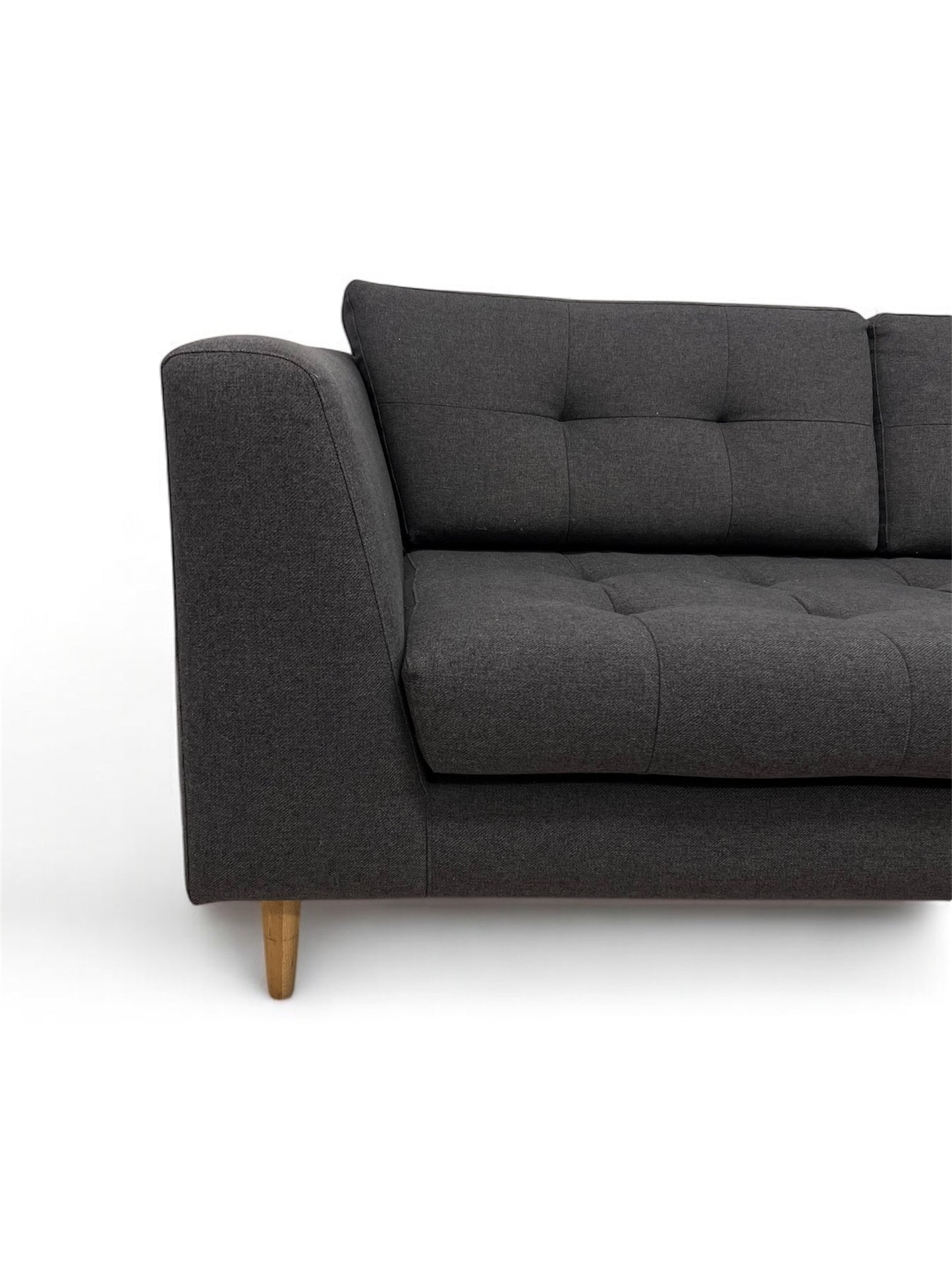 Nyrenset strøken Nelson Sofacompany design hjørnesofa