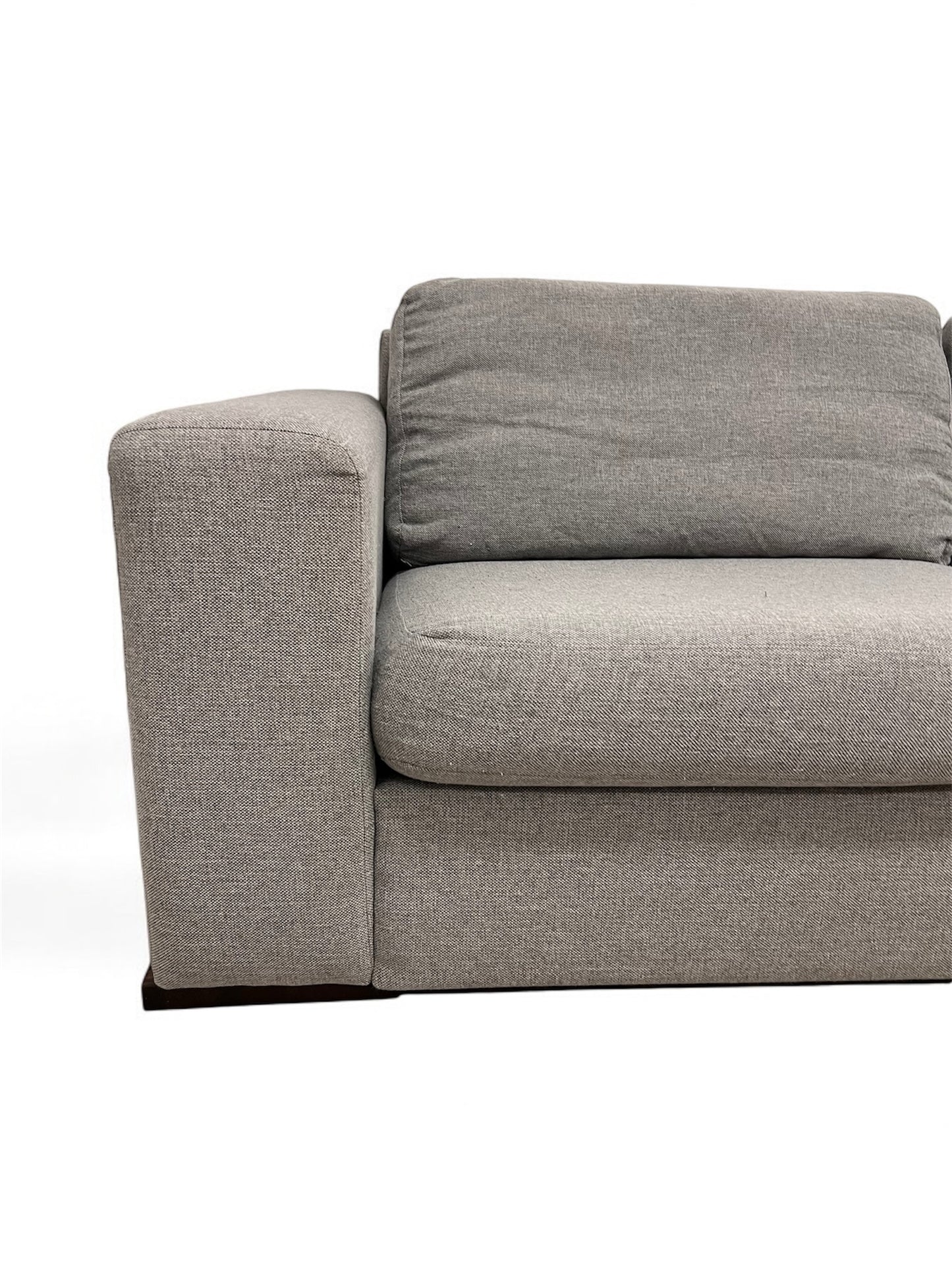 Billig nyrenset Skeidar hjørnesofa med åpen ende