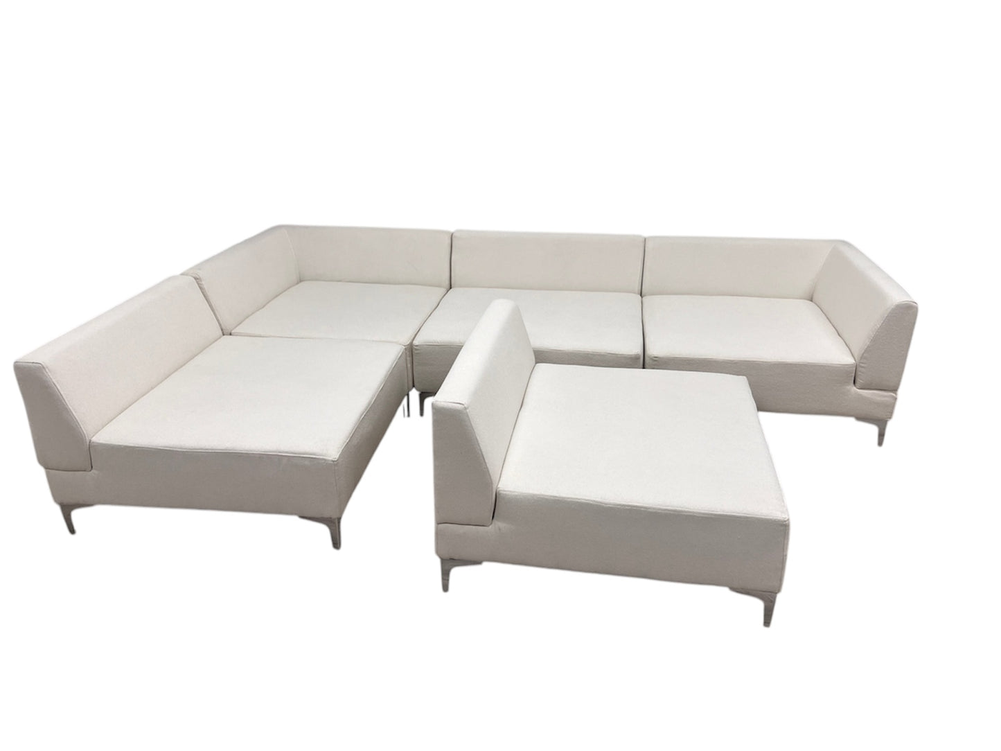 Nyomtrukket nydelig Bolia Orlando modul sofaer i boucle