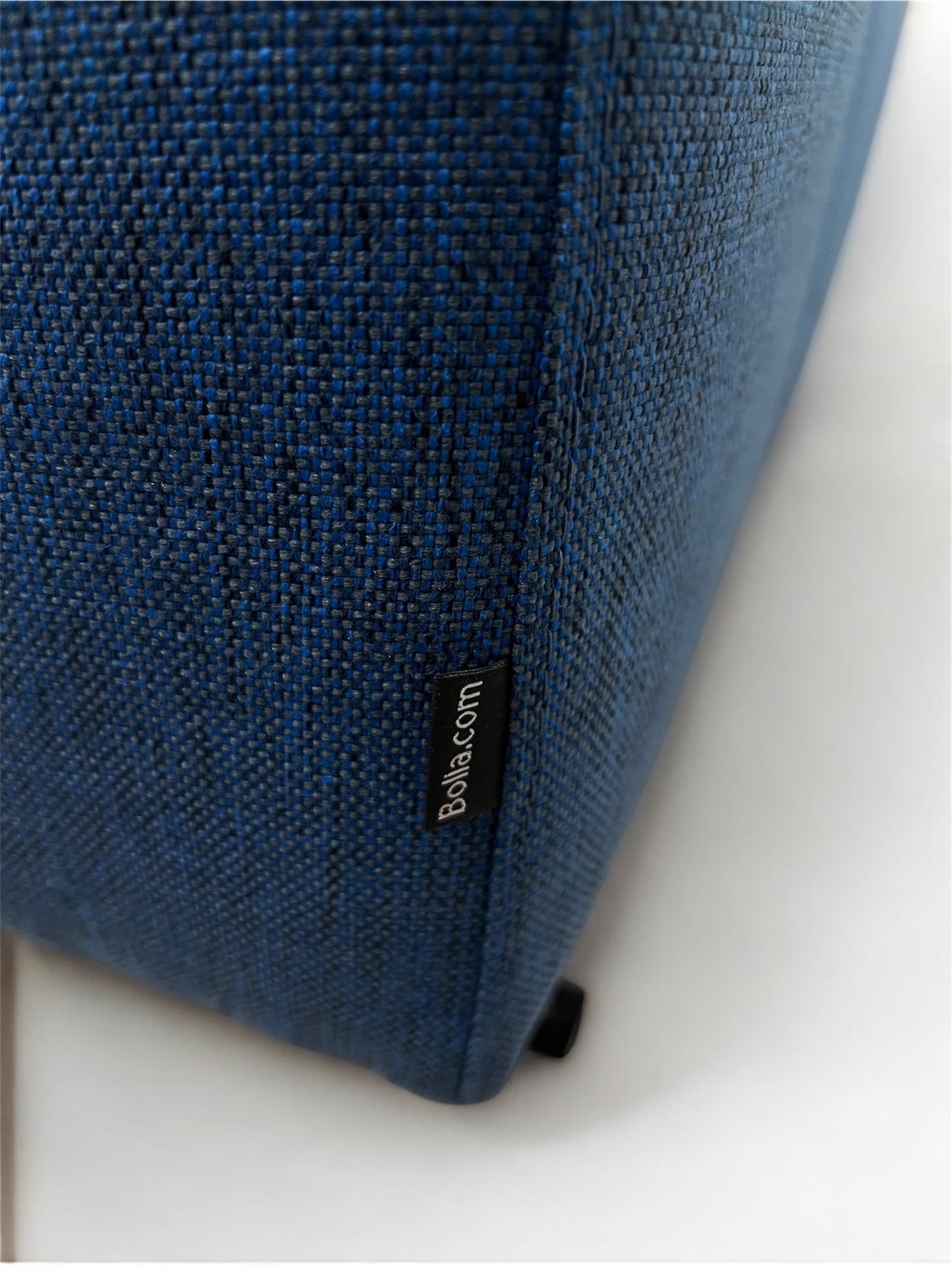 Strøken Bolia Seville design hjørnesofa i blå