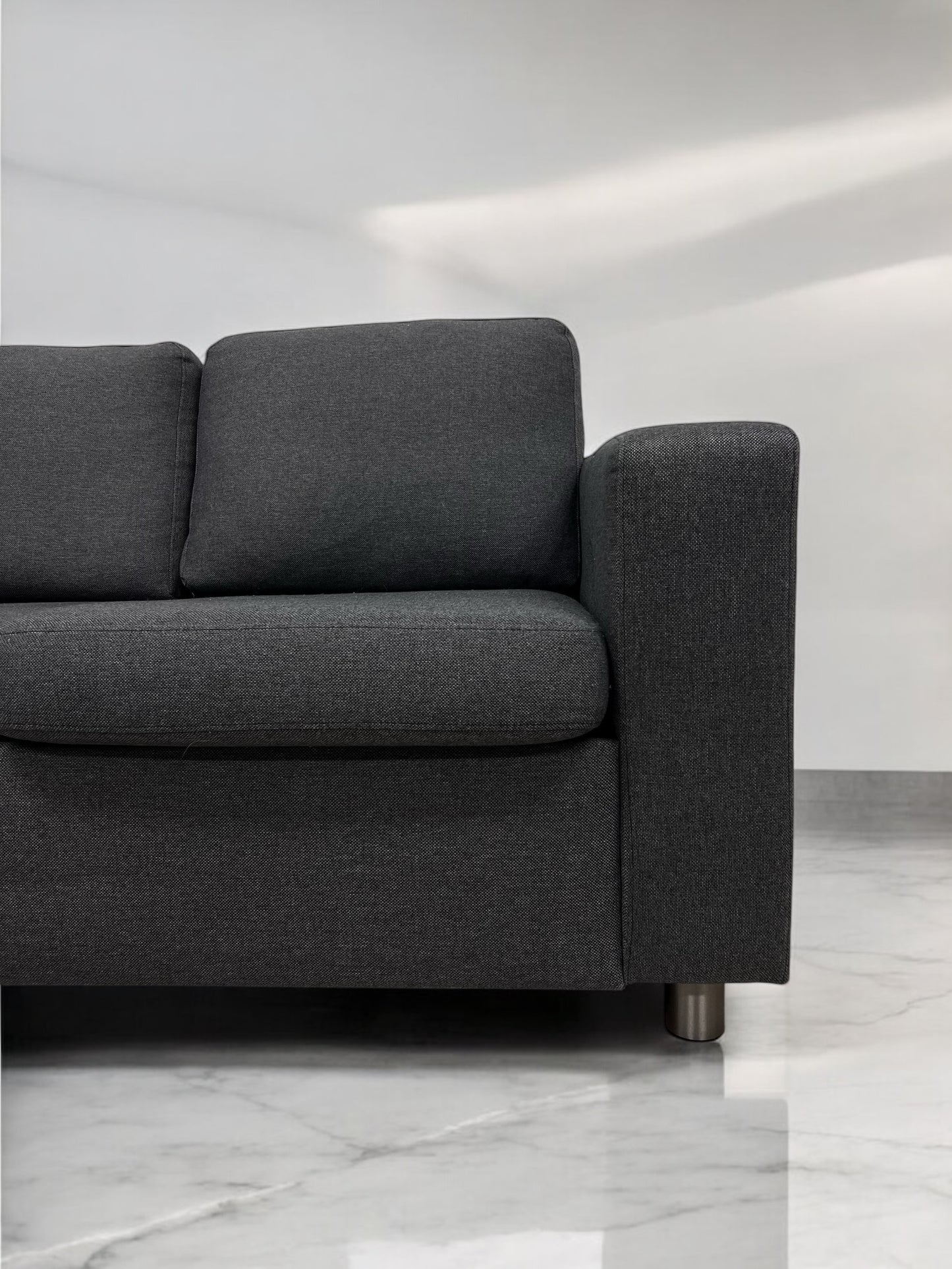 Nyrenset Skeidar hjørnesofa m vendbar sjeselong