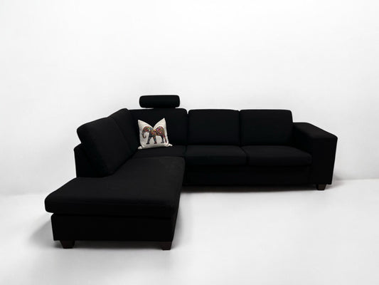 Nyrenset og strøken Bohus design hjørnesofa m sjeselong
