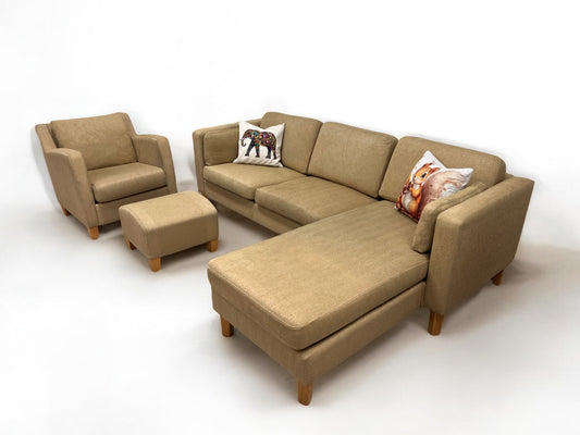 GRATIS LEVERING - LAGER TØMMING! Nyrenset godt brukt Slettvoll design sofagruppe