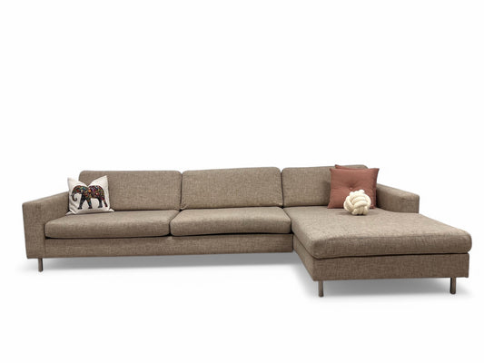 Nyrenset strøken Bolia Scandinavia design hjørnesofa