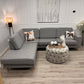 Nyrenset Fagerheim Hedda design hjørnesofa med sjeselong