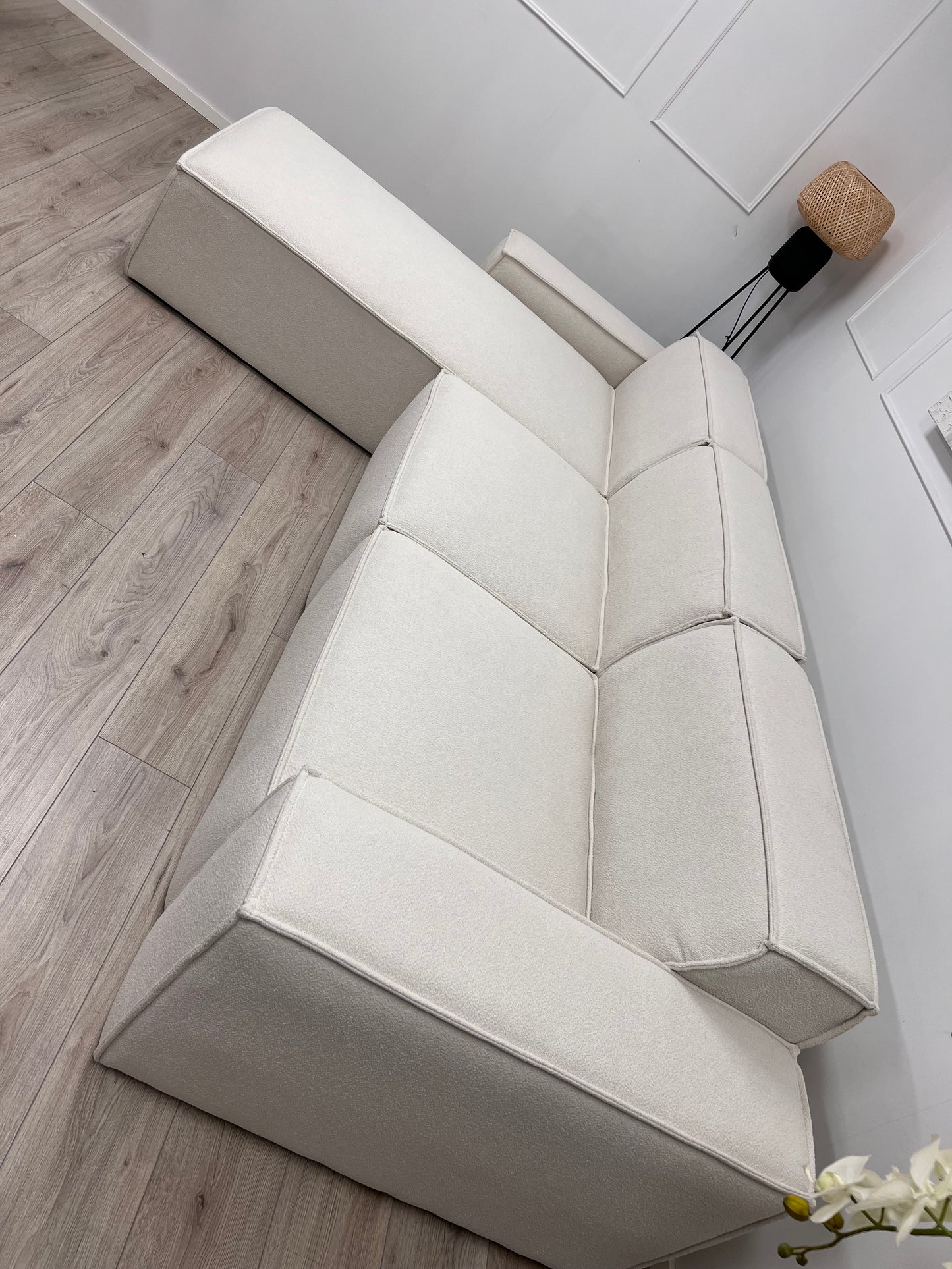 Paris hjørnesofa boucle