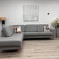 Nyrenset Fagerheim Hedda design hjørnesofa med sjeselong
