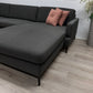 Nyrenset Sixbondstreet Crosby design hjørnesofa med sjeselong