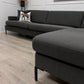 Nyrenset Sixbondstreet Crosby design hjørnesofa med sjeselong