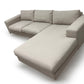 Nyomtrukket lekkert Bolia Sepia design hjørnesofa omtrukket