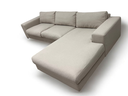 Nyomtrukket lekkert Bolia Sepia design hjørnesofa omtrukket