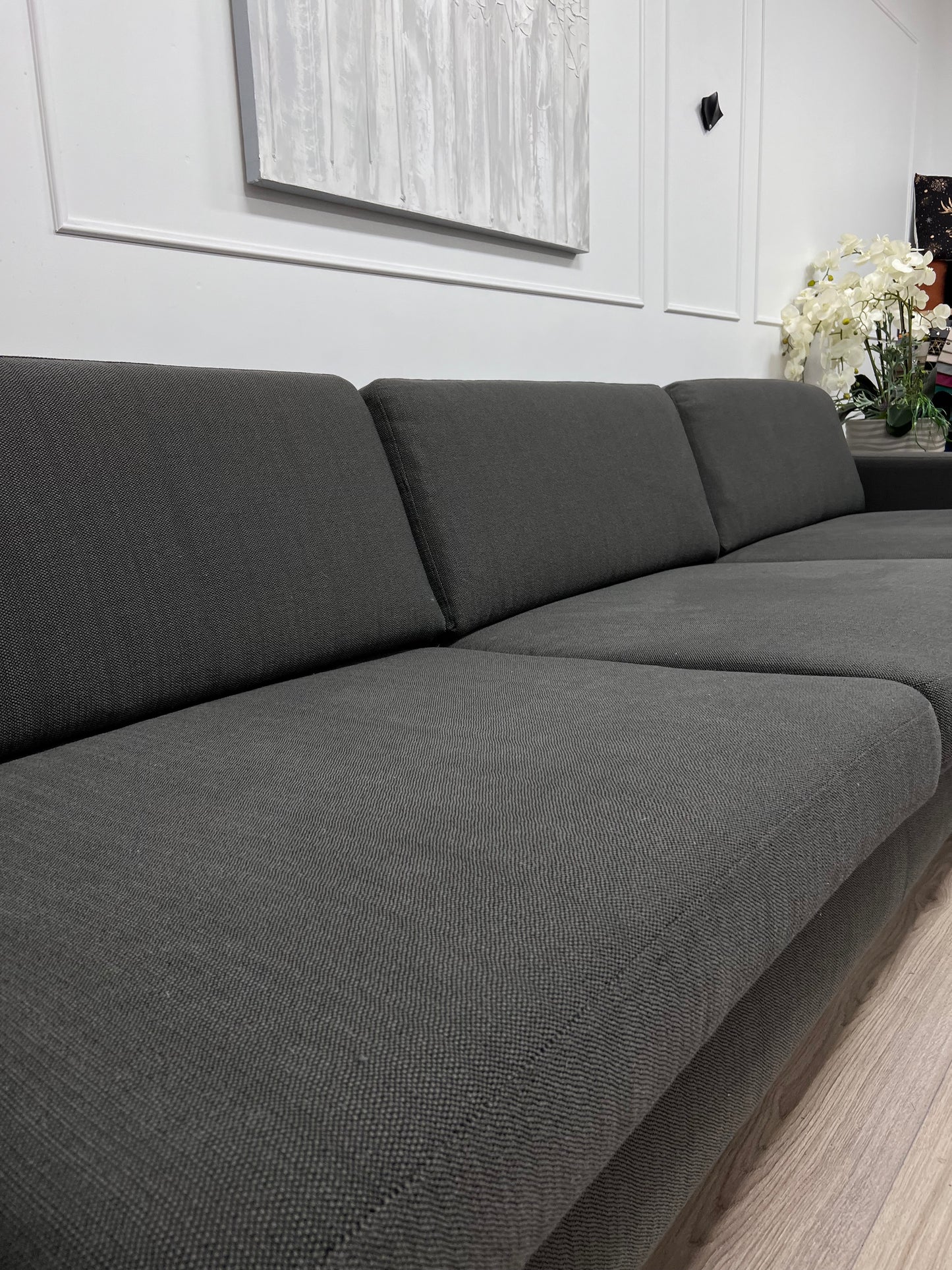 Nyrenset Sixbondstreet Crosby design hjørnesofa med sjeselong