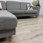 Nyrenset Fagerheim Hedda design hjørnesofa med sjeselong