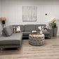 Nyrenset Fagerheim Hedda design hjørnesofa med sjeselong