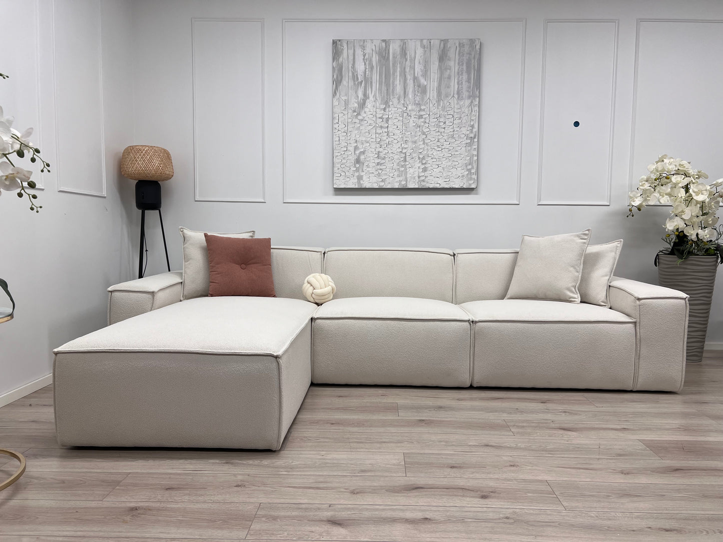Paris hjørnesofa boucle