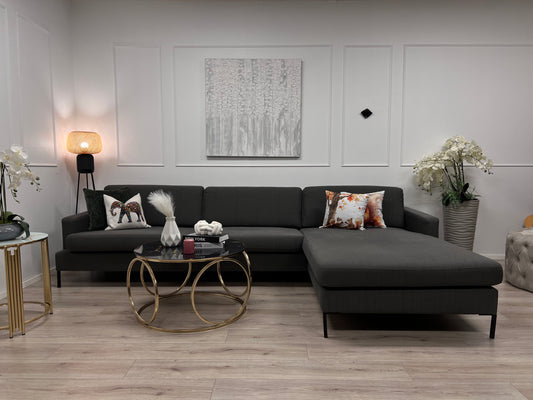 Nyrenset Sixbondstreet Crosby design hjørnesofa med sjeselong