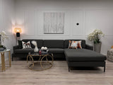 Nyrenset Sixbondstreet Crosby design hjørnesofa med sjeselong