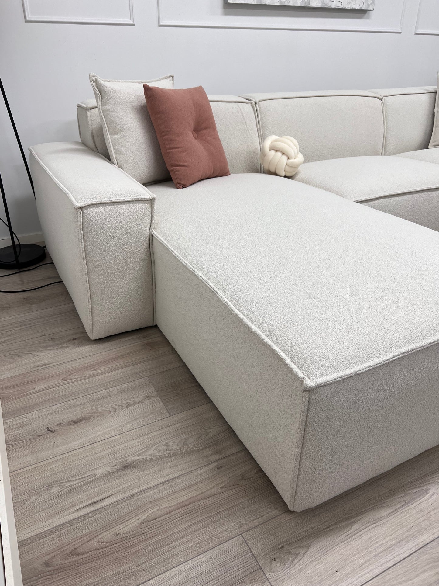 Paris hjørnesofa boucle