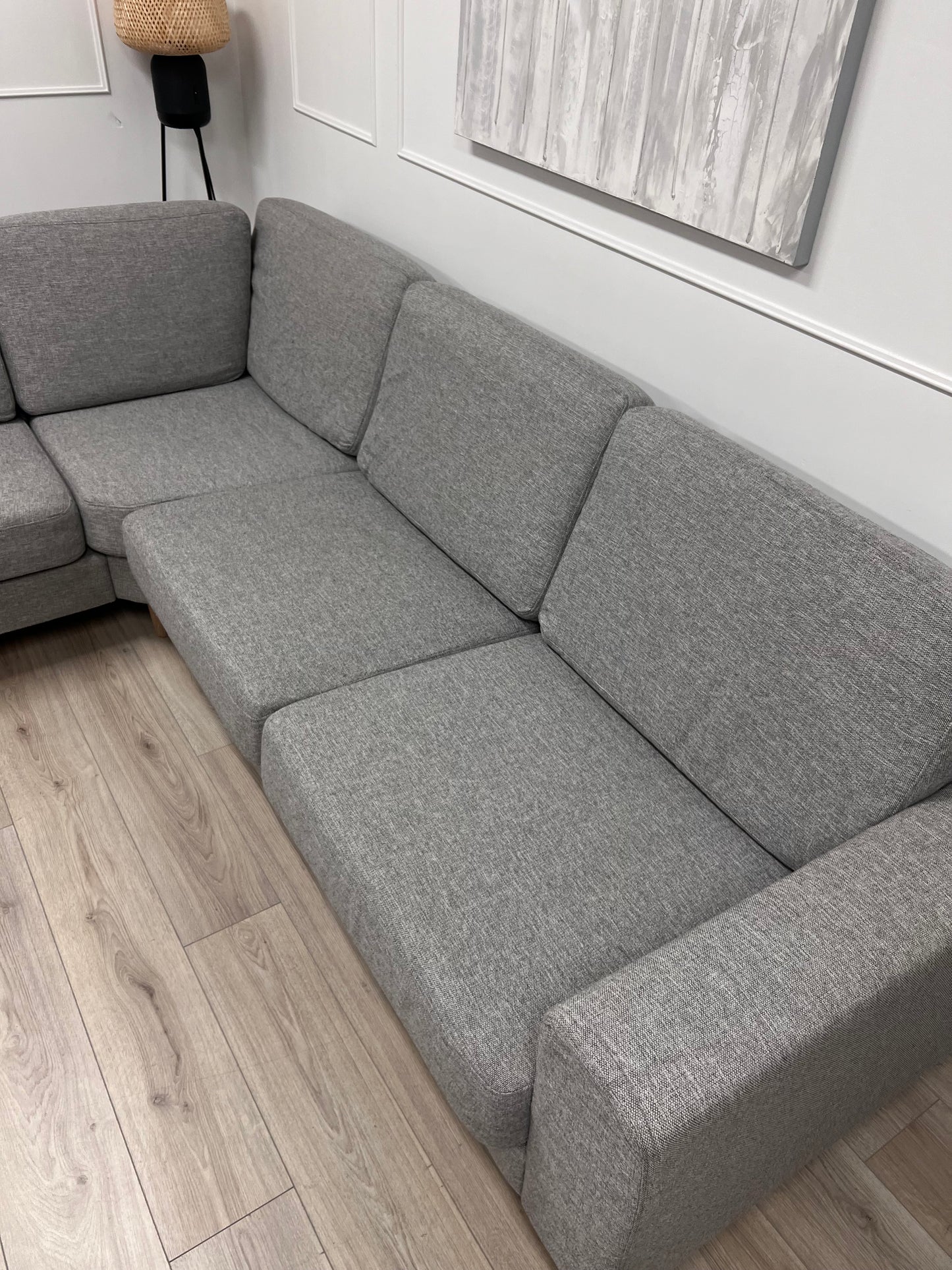 Nyrenset Fagerheim Hedda design hjørnesofa med sjeselong