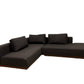 Nyomtrukket lekkert Bolia Element design hjørnesofa m pall