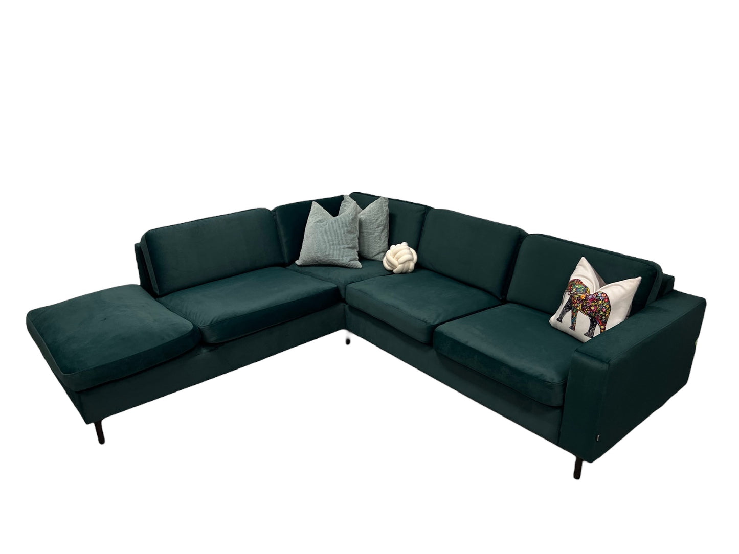 Nyomtrukket lekkert Bolia Scandinavia design hjørnesofa
Til salgs
15 995 kr