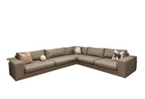 Nyomtrukket nydelig Bolia Sepia design hjørnesofa