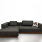 Nyrenset Bolia Element design hjørnesofa mørkgrå