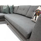 Nyrenset Sofacompany Nelson design hjørnesofa