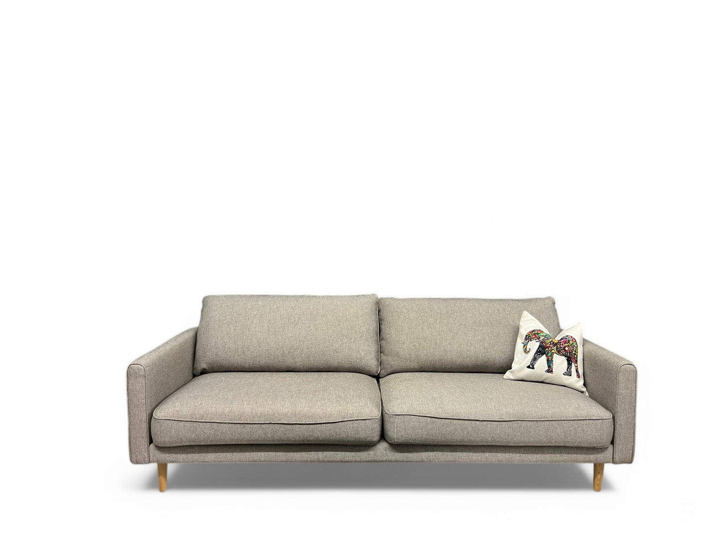 Nyrenset Ikea Ringstorp 3 seter sofa i beige
