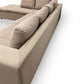 Nyrenset strøken Boconcept Mezzo design hjørnesofa i beige