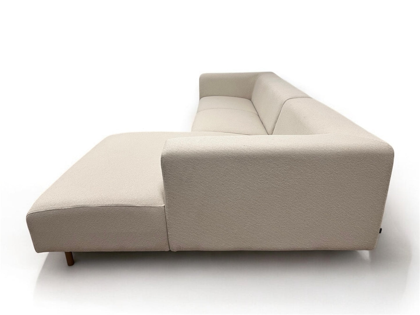 Nyomtrukket lekkert Bolia Less design hjørnesofa omtrukket