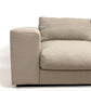 Nyomtrukket lekkert Bolia Sepia design hjørnesofa omtrukket