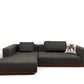 Nyrenset Bolia Element design hjørnesofa mørkgrå