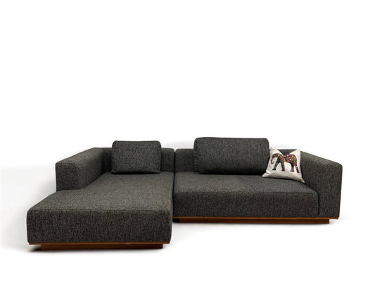 Nyrenset Bolia Element design hjørnesofa mørkgrå