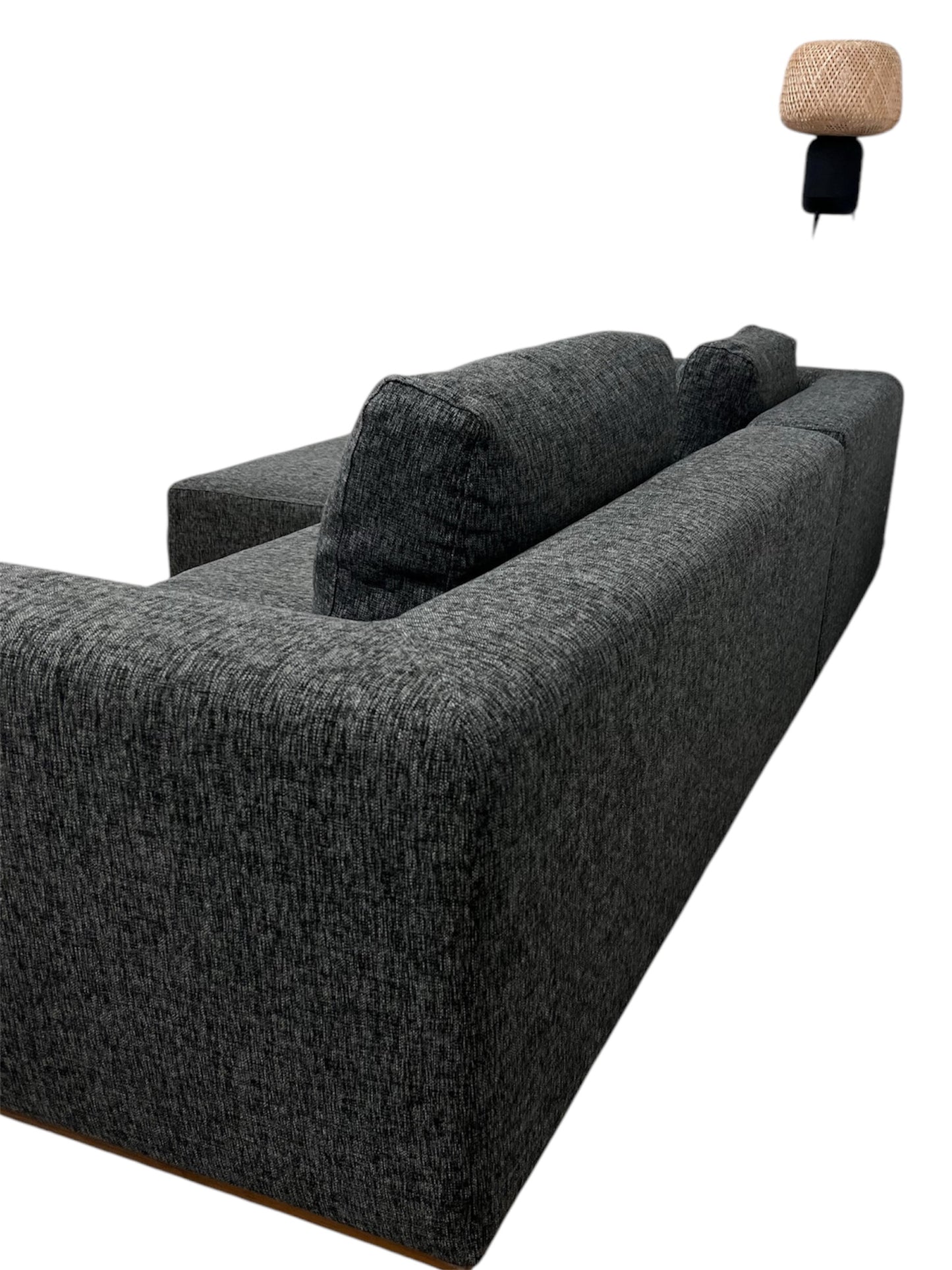Nyrenset Bolia Element design hjørnesofa mørkgrå