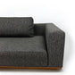 Nyrenset Bolia Element design hjørnesofa mørkgrå