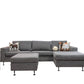Nyrenset Bolia Milano design hjørnesofa m pall