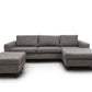 Nyrenset Bolia Milano design hjørnesofa m pall