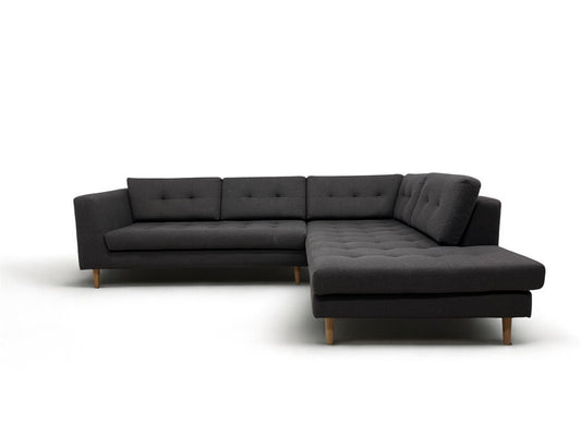 Nyrenset strøken Nelson Sofacompany design hjørnesofa