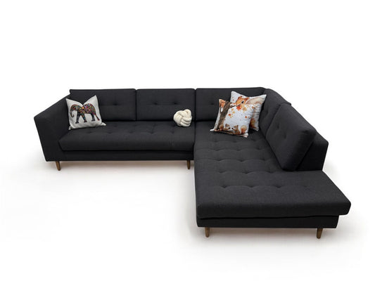 Nyrenset strøken Nelson Sofacompany design hjørnesofa