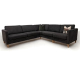 Nyrenset strøken Bohus Nordic design hjørnesofa vendbar