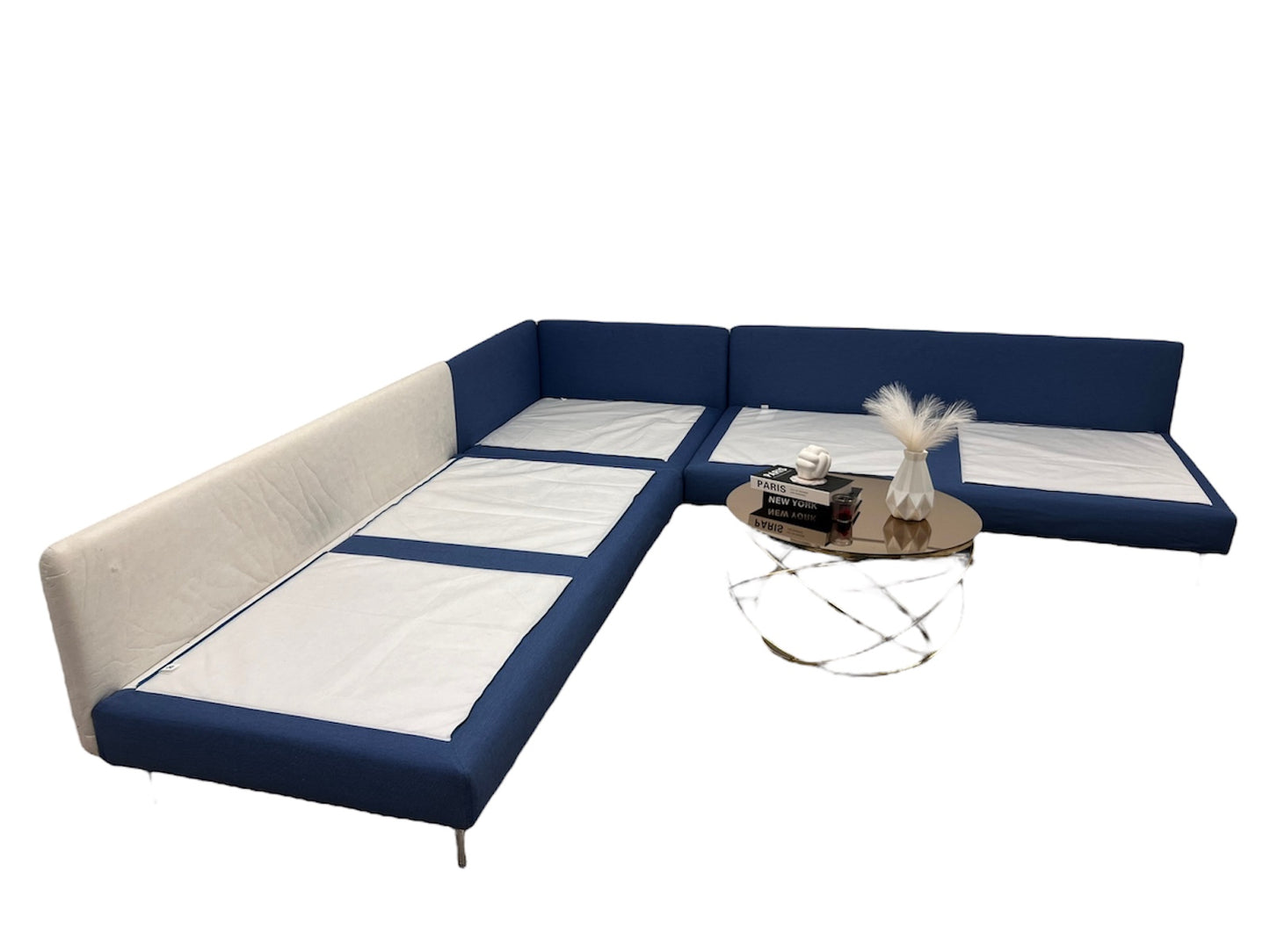Strøken nyrenset Ikea Søderhamn hjørnesofa