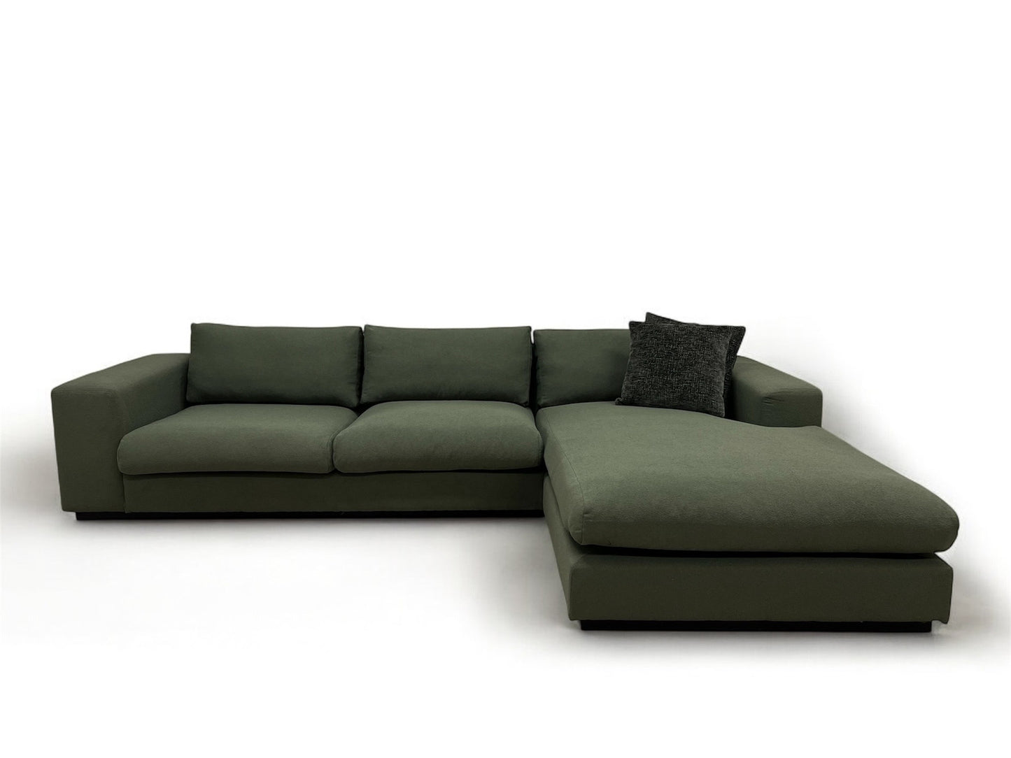 Nyomtrukket Bolia Sepia hjørnesofa i boucle omtrukket