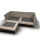 Nyrenset 2,5 seter Home and cottage design sofa m pall