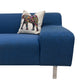 Strøken Bolia Seville design hjørnesofa i blå